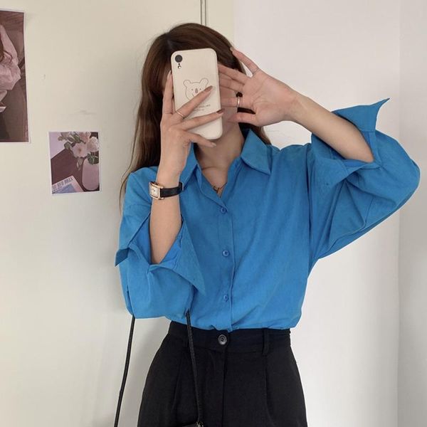 women's knits & tees spring shirt design sense niche style 2021spring clothes small long-sleeved french gentle, White
women's knits & tees spring shirt design sense niche style 2021spring clothes small long-sleeved french gentle, White