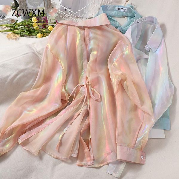 women's blouses & shirts spring/autumn women turn-downed collar chiffon blouse long sleeve lady's sweet rainbow solid color sun pr, White
women's blouses & shirts spring/autumn women turn-downed collar chiffon blouse long sleeve lady's sweet rainbow solid color sun pr, White