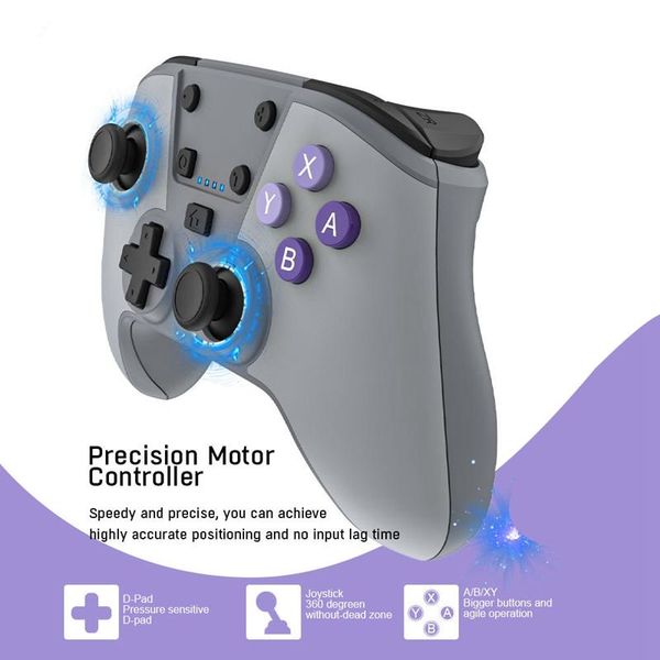 game controllers & joysticks jys-ns207 for switch pro controller gamepad with turbo wake-up function, external 3.5mm o port, suitable pro/pc
game controllers & joysticks jys-ns207 for switch pro controller gamepad with turbo wake-up function, external 3.5mm o port, suitable pro/pc
