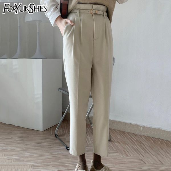 elegant formal high waist brown woolen pants women office lady pencil pant retro harajuku pockets sashes ankle-length trousers women's, Black;white
elegant formal high waist brown woolen pants women office lady pencil pant retro harajuku pockets sashes ankle-length trousers women's, Black;white