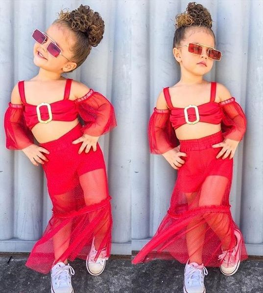1 6y fashion toddler baby girls summer clothes kids lace off shoulder mesh tube maxi skirts children tracksuit outfit, White
1 6y fashion toddler baby girls summer clothes kids lace off shoulder mesh tube maxi skirts children tracksuit outfit, White