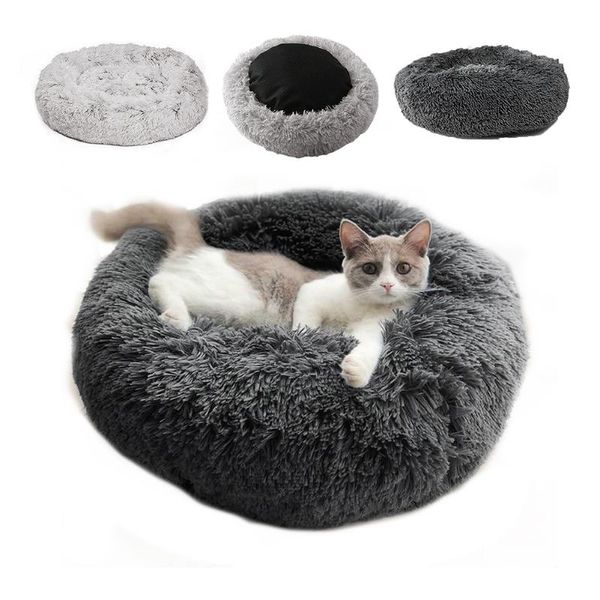 round plush cat bed house mat winter warm sleep cats nest soft long dog pet cushion for zipper washable beds & furniture
round plush cat bed house mat winter warm sleep cats nest soft long dog pet cushion for zipper washable beds & furniture