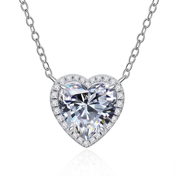 heart love 2ct moissanite pendant silver color charm wedding pendants necklace for women party choker jewelry gift
heart love 2ct moissanite pendant silver color charm wedding pendants necklace for women party choker jewelry gift