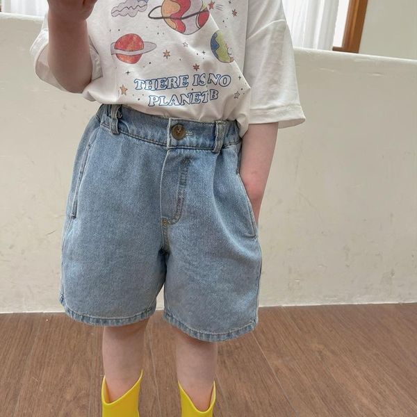 summer kids shorts korean boys girls casual loose denim short pants baby clothing 2-7 y children's fashion, Black
summer kids shorts korean boys girls casual loose denim short pants baby clothing 2-7 y children's fashion, Black