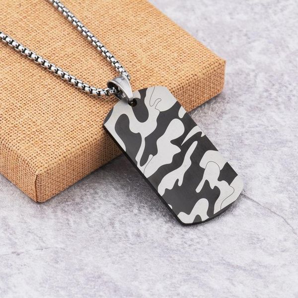 pendant necklaces 2021 mens military army style stainless steel dog tags chain necklace jewelry accessories hip hop collars, Silver
pendant necklaces 2021 mens military army style stainless steel dog tags chain necklace jewelry accessories hip hop collars, Silver