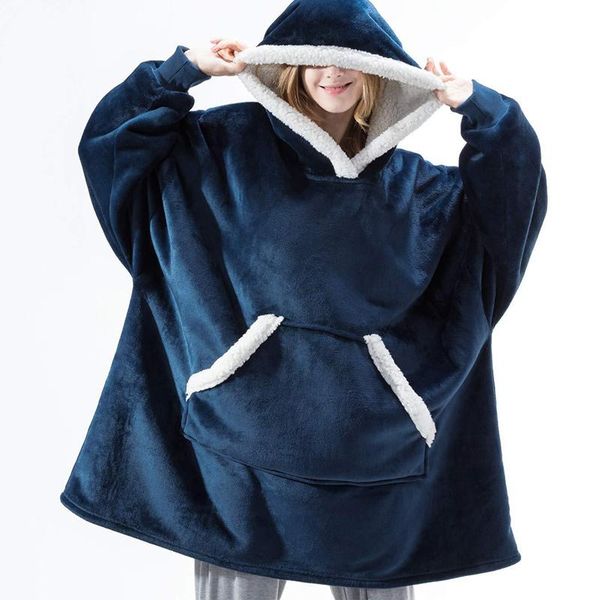 women's hoodies & sweatshirts winter hoodie blanket women long sweatshirt warm tv fleece plush hooded oversized with pocket sudaderas m, Black
women's hoodies & sweatshirts winter hoodie blanket women long sweatshirt warm tv fleece plush hooded oversized with pocket sudaderas m, Black