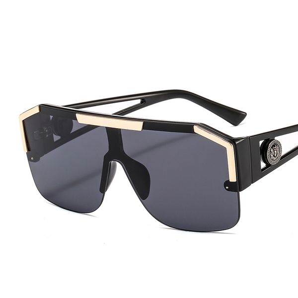 ZLY 2020 New shield sunglasses Men Fashion Colour Objective alloy Frame High Quality Rectangle Brand Designer sunglasses UV400 Glasses wholesale, Silver
ZLY 2020 New shield sunglasses Men Fashion Colour Objective alloy Frame High Quality Rectangle Brand Designer sunglasses UV400 Glasses wholesale, Silver