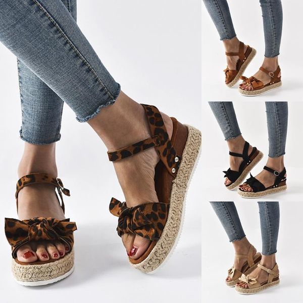 out women sandals outdoor cool women's ladies fashion solid leopard wedges bowknot casual shoes zapatos de mujer#122535, Black
out women sandals outdoor cool women's ladies fashion solid leopard wedges bowknot casual shoes zapatos de mujer#122535, Black