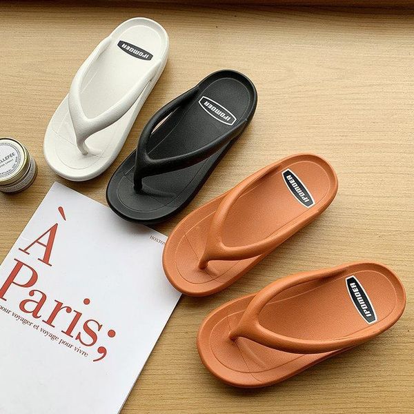 women summer shoes soft chunky pantuflas casual flip flops beach slides non-slip home indoor sole designer 2021 slippers, Black
women summer shoes soft chunky pantuflas casual flip flops beach slides non-slip home indoor sole designer 2021 slippers, Black
