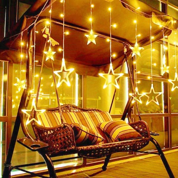 strings 2.5m led fairy 8 modes star curtain string light wedding birthday party garland lamp xmas year christmas tree decor for home
strings 2.5m led fairy 8 modes star curtain string light wedding birthday party garland lamp xmas year christmas tree decor for home