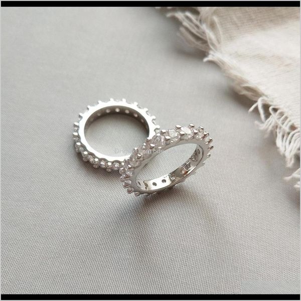 jewelry design 925 sterling sier vintage jewelry minimalism handmade designer womens band rings with white stones japanese south korea drop, Silver
jewelry design 925 sterling sier vintage jewelry minimalism handmade designer womens band rings with white stones japanese south korea drop, Silver