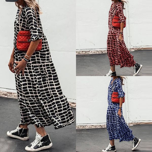 luxury casual drsautumn 2021 casual print leopard v-neck swing sleeve long skirt drs for women, Black;gray
luxury casual drsautumn 2021 casual print leopard v-neck swing sleeve long skirt drs for women, Black;gray