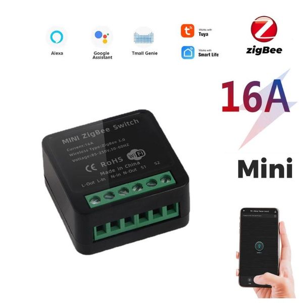 smart home control y1ud 10a/16a tuya zigbee 3.0 light switch module mini for alexa google-home tmail genie life
smart home control y1ud 10a/16a tuya zigbee 3.0 light switch module mini for alexa google-home tmail genie life