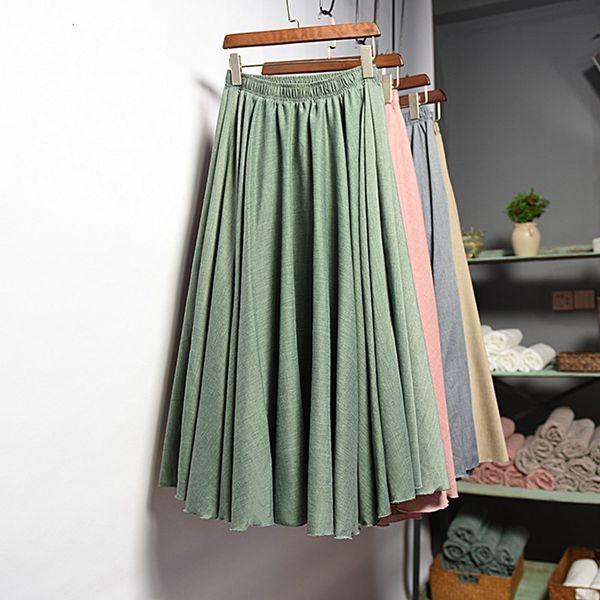 casual dresses women's korean style pleated long skirt autumn winter ladies vintage high waist cotton linen tutu skirts quality sk, Black;gray
casual dresses women's korean style pleated long skirt autumn winter ladies vintage high waist cotton linen tutu skirts quality sk, Black;gray