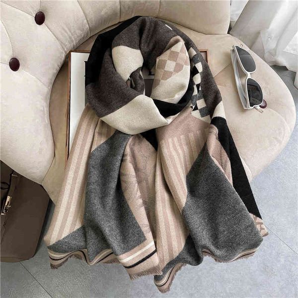 70% off design 2021 autumn and korean color matching scarf women's imitation cashmere fashion air conditioning room warm shawl versatil, Blue;gray
70% off design 2021 autumn and korean color matching scarf women's imitation cashmere fashion air conditioning room warm shawl versatil, Blue;gray