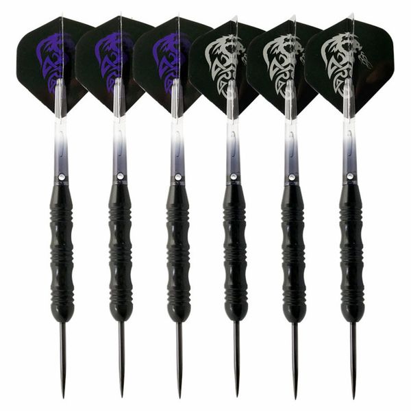 knight darts goodarts dart keel needle with purple dragon wing / silver in three boxes
knight darts goodarts dart keel needle with purple dragon wing / silver in three boxes