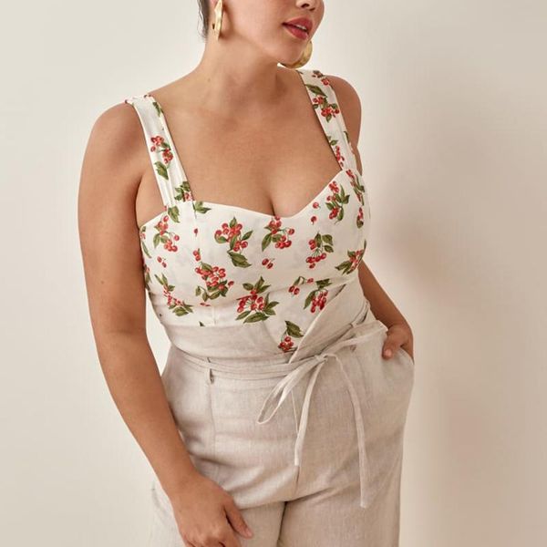 women's tanks & camis floral crop women harajuku print girl backless holiday clothes streetwear 2021 blusas mujer de moda, White
women's tanks & camis floral crop women harajuku print girl backless holiday clothes streetwear 2021 blusas mujer de moda, White