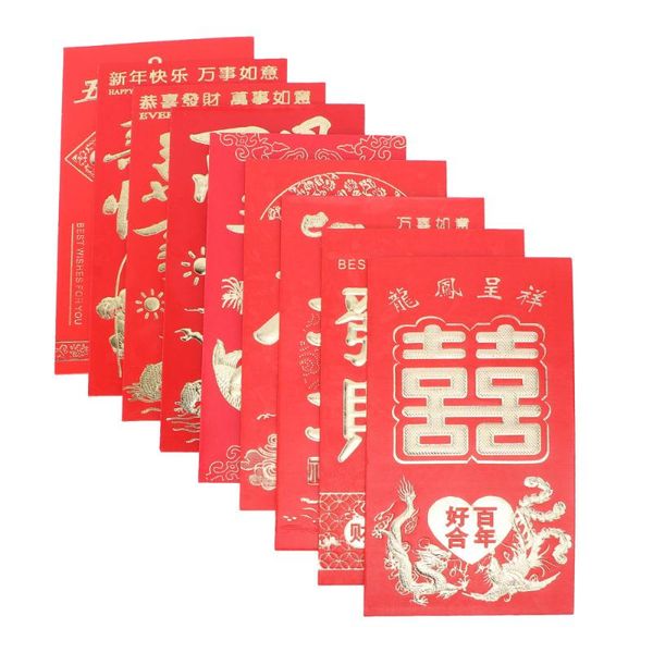 gift wrap 36pcs festive money bags delicate red envelope empty pocket year party supplies for kids (random pattern)
gift wrap 36pcs festive money bags delicate red envelope empty pocket year party supplies for kids (random pattern)