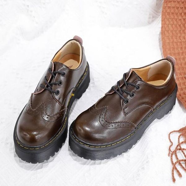 dress shoes women's 2021 spring leather wild high-heeled lace-up thick bottom non-slip casual fashion, Black
dress shoes women's 2021 spring leather wild high-heeled lace-up thick bottom non-slip casual fashion, Black