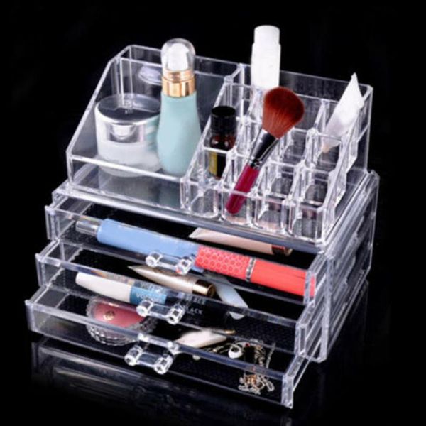 storage drawers cosmetic organizer 2-layer box acrilico desk jewelry acrylic makeup arrangement
storage drawers cosmetic organizer 2-layer box acrilico desk jewelry acrylic makeup arrangement