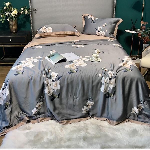 bedding sets spring/summer 600tc lenzing tencel summer quilt 4piece set floral print hollow lace washable air conditioner camas
bedding sets spring/summer 600tc lenzing tencel summer quilt 4piece set floral print hollow lace washable air conditioner camas