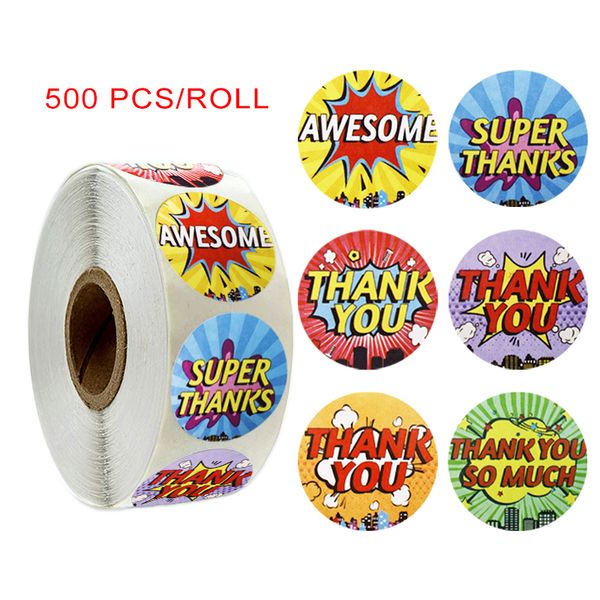 1 inch cratoon words thank you stickers 500pcs/roll seal labels for teacher reward student sticker round reward sticker for kids
1 inch cratoon words thank you stickers 500pcs/roll seal labels for teacher reward student sticker round reward sticker for kids