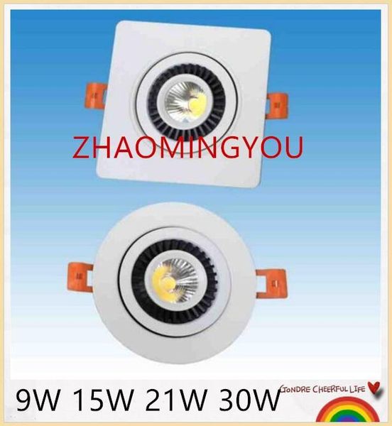 downlights 1pcs rotation cob led downlight 9w 15w 21w 30w ceiling lamp ac85-265v round recessed light spot
downlights 1pcs rotation cob led downlight 9w 15w 21w 30w ceiling lamp ac85-265v round recessed light spot