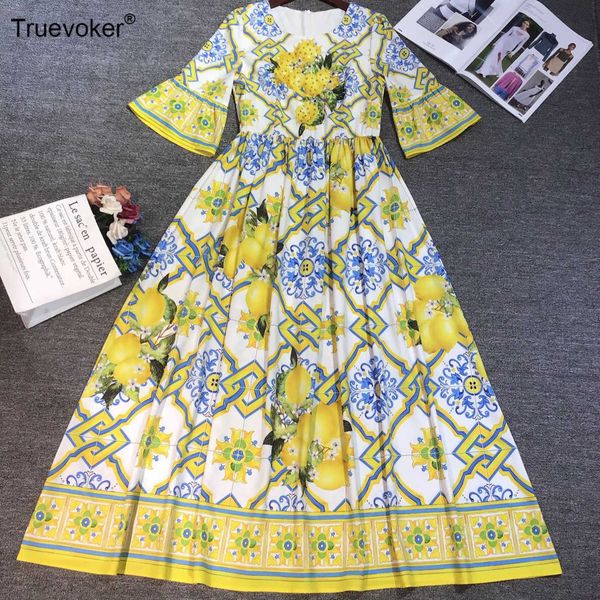 truevoker spring runway maxi long dresse's elegant yellow lemon fruit print luxury diamond resort beach dress robe 210602, Black;gray
truevoker spring runway maxi long dresse's elegant yellow lemon fruit print luxury diamond resort beach dress robe 210602, Black;gray