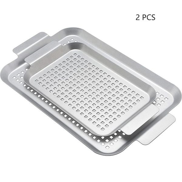 tools & accessories grill basket set of 2 nonstick grilling tray durable pans with holes for outdoor small and big er baskets bbq tool
tools & accessories grill basket set of 2 nonstick grilling tray durable pans with holes for outdoor small and big er baskets bbq tool