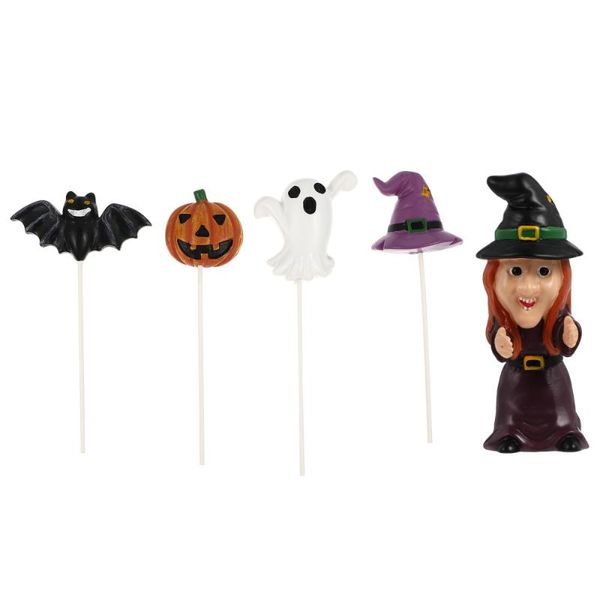 other festive & party supplies 5pcs resin cake ers theme decorations insert cards
