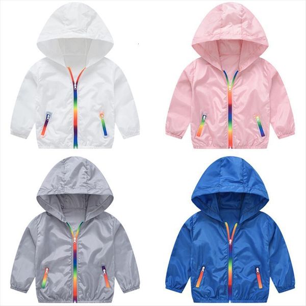 summer thin section kids jacket fashion boys windbreaker coat rainbow zipper hooded children outwear casual toddler girl clothes, Blue;gray
summer thin section kids jacket fashion boys windbreaker coat rainbow zipper hooded children outwear casual toddler girl clothes, Blue;gray