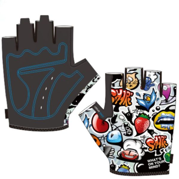 cycling gloves promotion summer kids half finger skate riding mountain bike outdoor sports for boys and girls children, Black
cycling gloves promotion summer kids half finger skate riding mountain bike outdoor sports for boys and girls children, Black