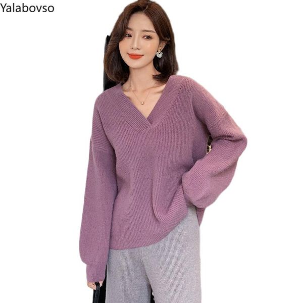 women's sweaters v neck sweater female loose candy color v-neck bat sleeve lazy-style irregular computer knitted pullovers for women z3, White;black
women's sweaters v neck sweater female loose candy color v-neck bat sleeve lazy-style irregular computer knitted pullovers for women z3, White;black