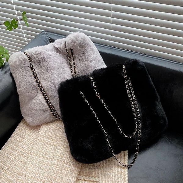 evening bags casual faux fur shoulder for women winter plush totes fashion large capacity women's handbag big shopper
evening bags casual faux fur shoulder for women winter plush totes fashion large capacity women's handbag big shopper
