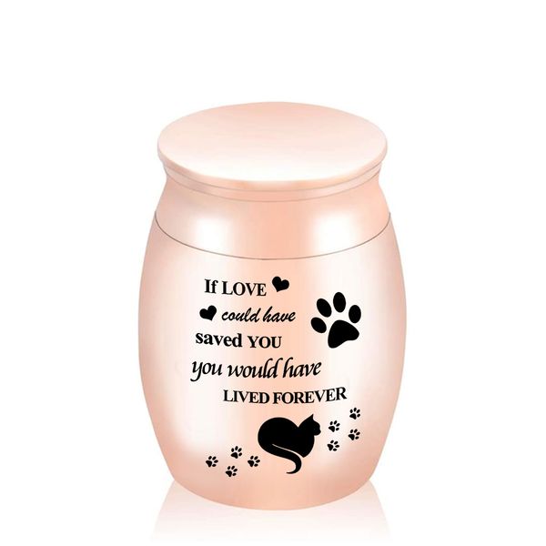 30x40mm pet cremation urn pendants,funeral ashes jar keepsake to store animal ashes or hair-if love cauld have saved you,you would have live, Silver
30x40mm pet cremation urn pendants,funeral ashes jar keepsake to store animal ashes or hair-if love cauld have saved you,you would have live, Silver