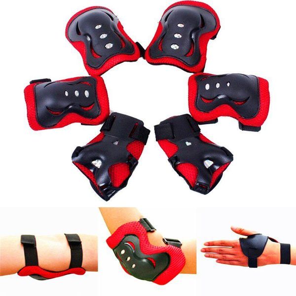 pieces kids outdoor sports protective gear knee pads elbow wrist guards roller skating safety protection dropship &, Black;gray
pieces kids outdoor sports protective gear knee pads elbow wrist guards roller skating safety protection dropship &, Black;gray