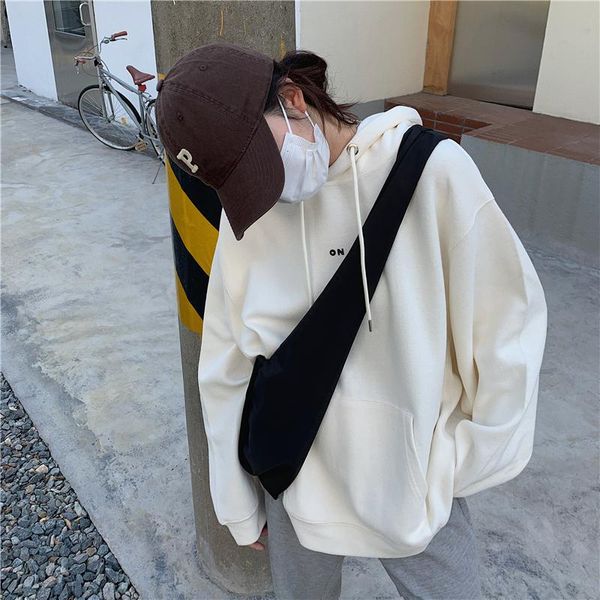 women's hoodies & sweatshirts 4348 autumn/winter 2021 hooded loose casual drawstring pullover thickened women, Black
women's hoodies & sweatshirts 4348 autumn/winter 2021 hooded loose casual drawstring pullover thickened women, Black
