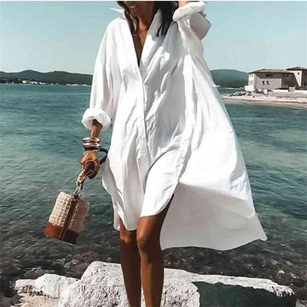 autumn women long shirts dress office lady work dresses casual solid lapel vestidos cotton tunic shirt robes femme 210517, Black;gray
autumn women long shirts dress office lady work dresses casual solid lapel vestidos cotton tunic shirt robes femme 210517, Black;gray