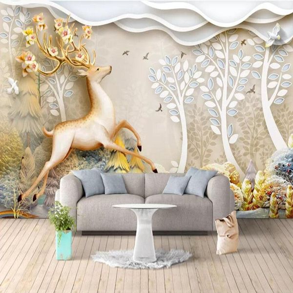 wallpapers custom any size mural wallpaper 3d embossed deer forest living room tv sofa background wall painting papel de parede sala
wallpapers custom any size mural wallpaper 3d embossed deer forest living room tv sofa background wall painting papel de parede sala