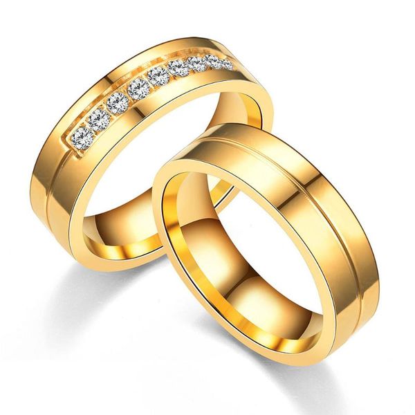 romantic iced out couple cz ring 6mm gold/silver color stainless steel engagement wedding rings for women men promise jewelry, Slivery;golden
romantic iced out couple cz ring 6mm gold/silver color stainless steel engagement wedding rings for women men promise jewelry, Slivery;golden