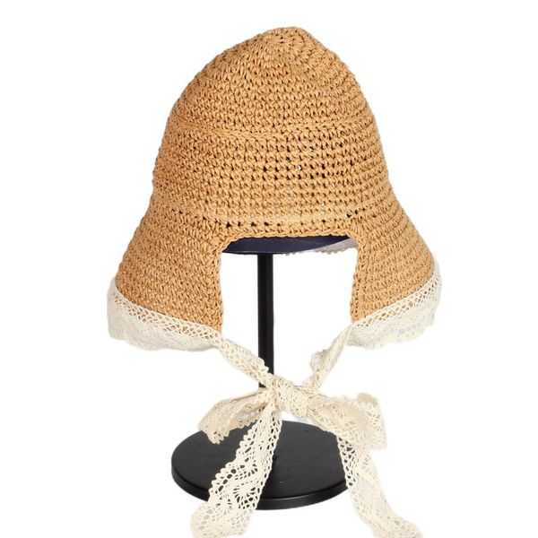 wide brim hats wholesale elegent women summer straw knitting hand hook folding sunshade paper caps with lace windproof rope, Blue;gray
wide brim hats wholesale elegent women summer straw knitting hand hook folding sunshade paper caps with lace windproof rope, Blue;gray