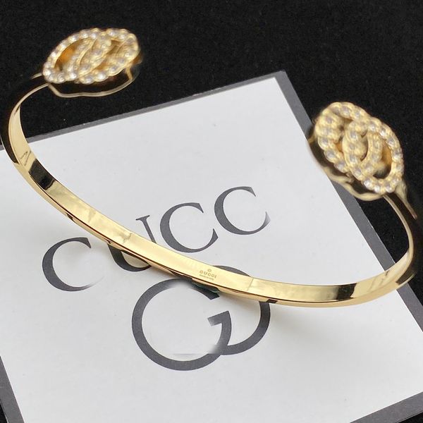 i double bracelet small, atmospheric, beautiful and generous. it is fashionable gift for daily street shooting, Golden
i double bracelet small, atmospheric, beautiful and generous. it is fashionable gift for daily street shooting, Golden
