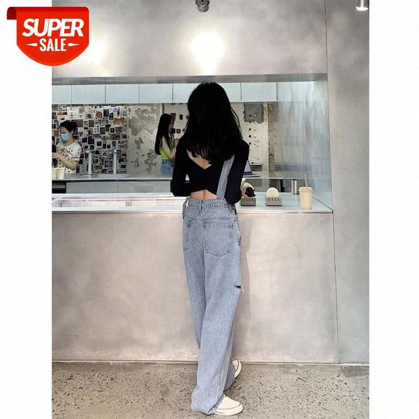 denim overalls women's retro temperament waist thin loose straight wide leg pants women #vf5q, Black;white
denim overalls women's retro temperament waist thin loose straight wide leg pants women #vf5q, Black;white