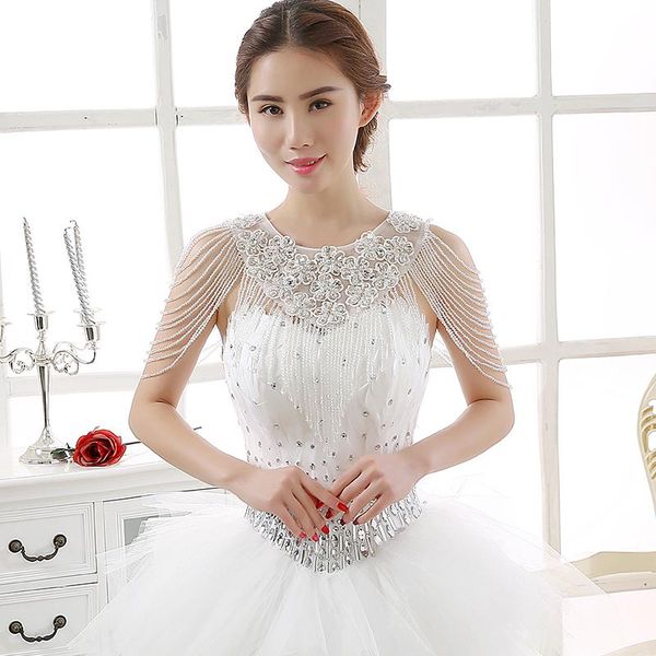 wraps & jackets custom made pearls bolero for evening dresses 2021 mariage wedding novia bridal shawls, White
wraps & jackets custom made pearls bolero for evening dresses 2021 mariage wedding novia bridal shawls, White