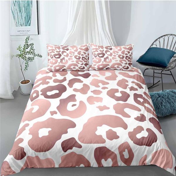 bedding sets leopard duvet cover set pink/yellow couple quilt with pillowcase 2/3pc soft king size home textiles
bedding sets leopard duvet cover set pink/yellow couple quilt with pillowcase 2/3pc soft king size home textiles