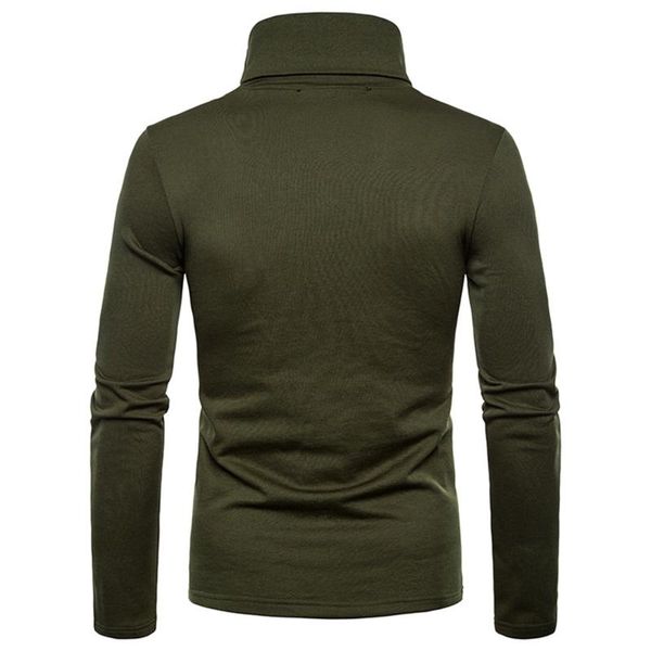 men's high-necked long-sleeved warm bottoming shirt casual elastic solid color slim autumn winter mens thin thermal d30 t-shirts, White;black
men's high-necked long-sleeved warm bottoming shirt casual elastic solid color slim autumn winter mens thin thermal d30 t-shirts, White;black
