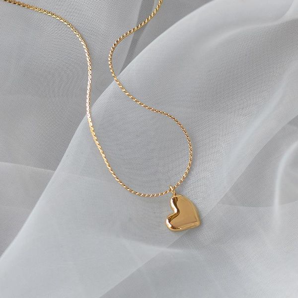 pendant necklaces davini gold heart necklace trendy titanium steel twist chain minimalist jewelry for women female mg477, Silver
pendant necklaces davini gold heart necklace trendy titanium steel twist chain minimalist jewelry for women female mg477, Silver