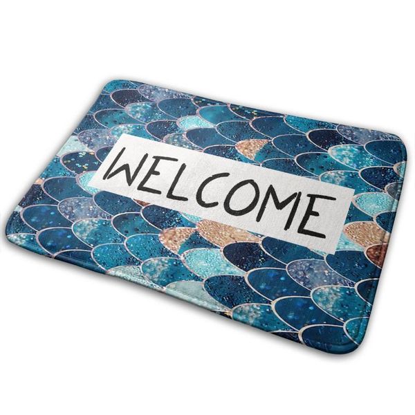 sparking blue marine fish scales welcome doormats door mat carpet non-slip floor ultra absorbent front mats carpets
sparking blue marine fish scales welcome doormats door mat carpet non-slip floor ultra absorbent front mats carpets