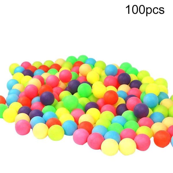 100pcs colored pong balls entertainment table tennis mixed colors for game activity mix color
100pcs colored pong balls entertainment table tennis mixed colors for game activity mix color