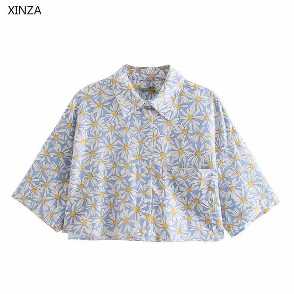 women's blouses & shirts women linen print summer shirt short sleeve cropped chic patch work button up vintage woman blue leu, White
women's blouses & shirts women linen print summer shirt short sleeve cropped chic patch work button up vintage woman blue leu, White